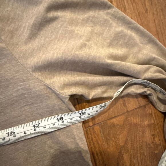 J.Crew heathered tan tissue turtleneck size large - Picture 9 of 11